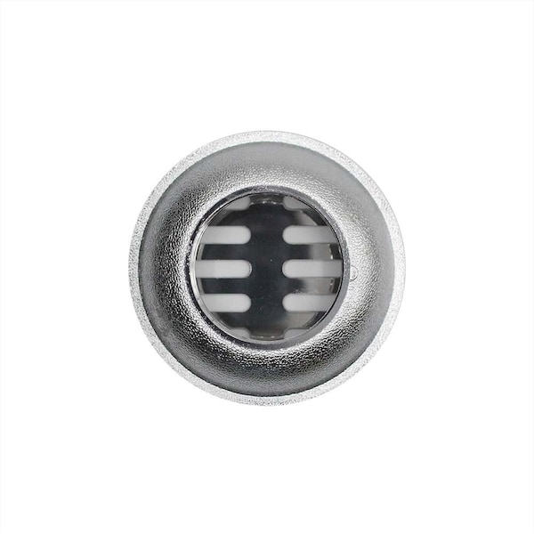 Thrifco Plumbing 2 Inch Shower Drain, Chrome Plated Zinc 4400149 - main
